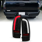 LED Tube Bar for 05-15 Toyota Tacoma Tail Light Brake Parking Lamps Black