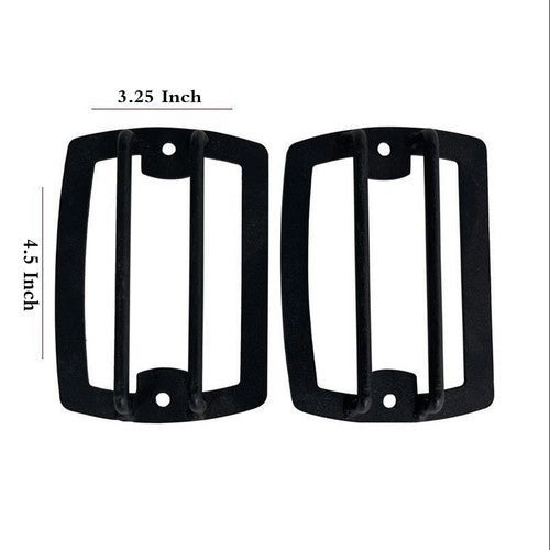 Front Bumper Turn Signal Light Guard Cover Side for Jeep Wrangler YJ 1987-1996