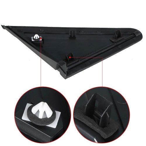 For Grand Caravan 2008-20 Country&Town Mirror Flag Applique Front Driver Left