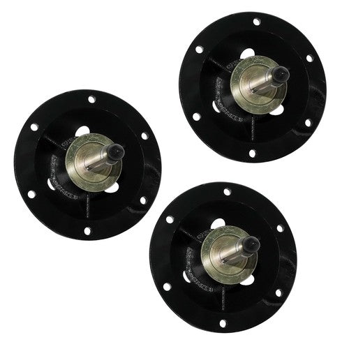 3Pcs Lawn Mower Blade Drive Spindle Assy For Ferris SRS Z2 61" IS2100Z 52" Decks