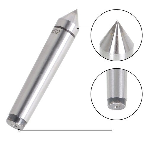 MT2 Carbide Tipped Lathe Dead Point Center Morse Taper #2 60 Degree Point New