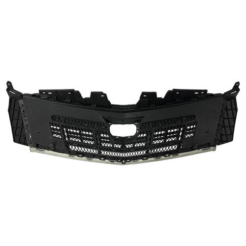 Front Bumper Black Upper Grille Lower Grill 2PCS for 2013-2017 for Cadillac XTS