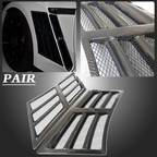 Carbon Fiber Front Fender Side Grille Pair for 2008-2023 for Nissan GT-R R35