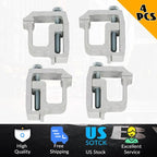Truck Cap Topper Camper Shell Mounting Clamps Heavy Duty Aluminum 4 PCS