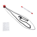 3 Ton/6600 lbs Capacity 10FT Come Along Hand Chain Hoist G80 Galvanized Chain