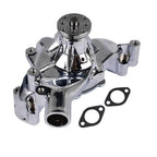 High Flow Chrome Long Water Pump Silver for Chevy BBC 396 402 427 454 V8 Engines