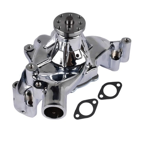 High Flow Chrome Long Water Pump Silver for Chevy BBC 396 402 427 454 V8 Engines