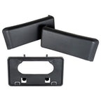 For 2009-2014 Ford F-150 License Plate Frame Bracket & Bumper Guards Pads Front