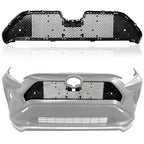 1PC Front Bumper Grille Grill Body Kit for Toyota RAV4 2019 2020-2024 W/Radar