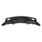 For 2019-2021 Chevrolet Silverado 1500 Black Plastic Front Bumper W/O Vents