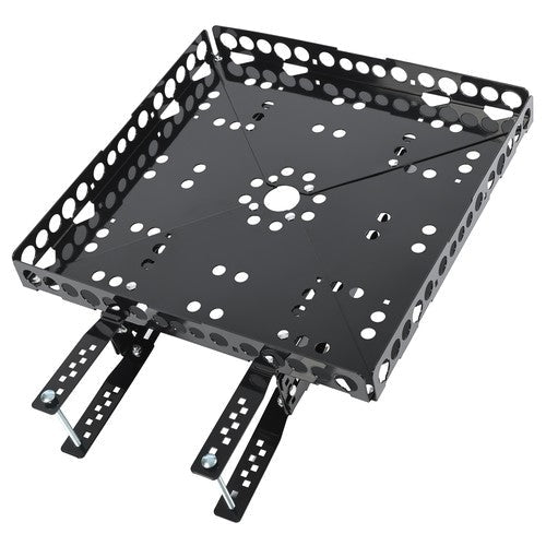 RV Bumper Mount Generator Cargo Luggage Carrier Tray Kit Powder Coated