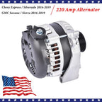 Alternator 220A for GMC Sierra Chevy Silverado 2500 HD 2015-2019 Suburban 3500HD