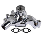 High Flow Chrome Long Water Pump Silver for Chevy BBC 396 402 427 454 V8 Engines
