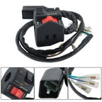 For Honda ATC 350X 1986 SWITCH KILL/LIGHT/HI/LOW/ON/OFF Black