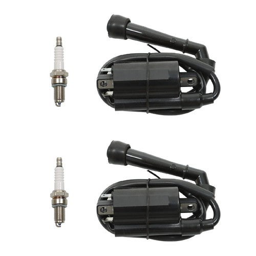 2 x Ignition Coil Spark Plug For Suzuki VS700 1886-1887 VS750 88-91 VS800 92-04