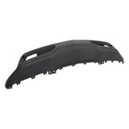 For 2019-2021 Chevrolet Silverado 1500 Black Plastic Front Bumper W/O Vents