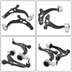 For Ford Taurus Flex Lincoln 10Pcs Front Lower Control Arms Sway Bars Tie Rods