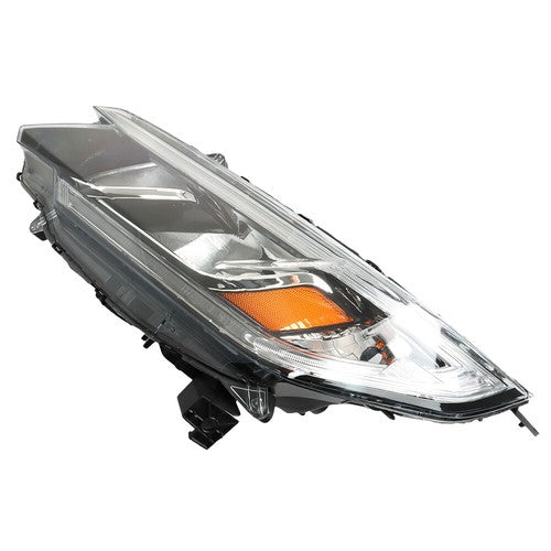Halogen W/DRL For Honda CR-V 2015-2016 Front Black Headlight Assembly Driver/LH