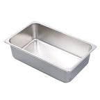 Restaurant Steam Table Pans Full Size 2 Pack 6 Inch Deep Without Lid