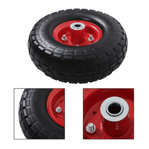 Fit For Honda Generator EU3000is Solid Never Flat Tires All Terrain Wheel Kit