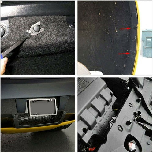 Suit For 1984-2012 Nissan&Infiniti 100 Pcs NEW Fender Liner Clips Push Retainer