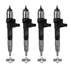 Ser of 4 Common Rail Fuel Injectors Fits for Kubota V3800 V3800T 3.8L 1J50053052