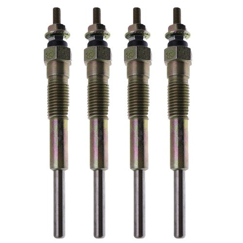 4Pcs Engine Glow Plug 19850-76006-71 for Toyota Skid Steer Loader 2J Engine 24V