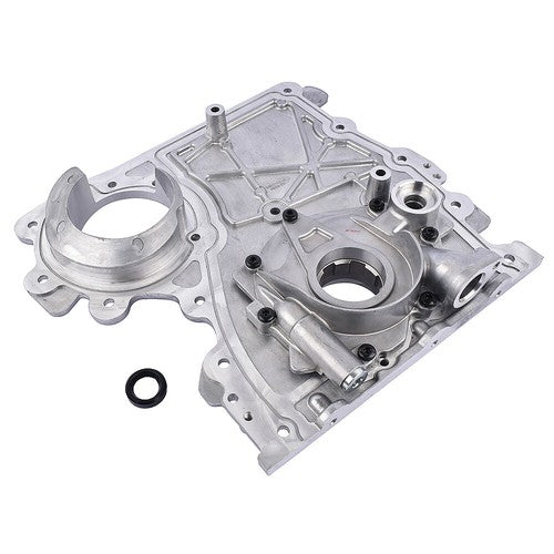 Engine Timing Chain Cover w/ Oil Pump for Chevy Colorado GMC Canyon Buick Isuzu