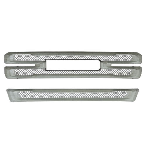 Grille Covers Grill Overlay Gloss Black for 2019-2022 for GMC Sierra 1500 SLT AT4