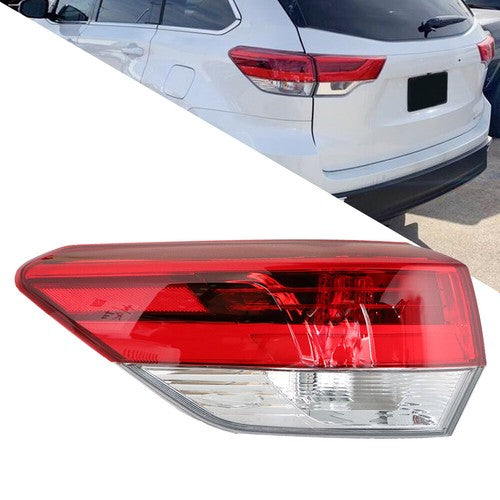 Driver/LH Side For 2017-2019 Toyota Highlande Outer Brake Lamp Tail Light Rear