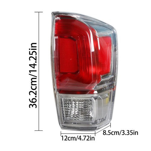 LH & RH Side For Toyota Tacoma Pickup 2016-2020 Tail Lights Smoked Brake Lamp