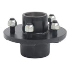 Idler Hub Round Spindle Kit Trailer Hub Kit With Bearing Kit For 5 Lug × 4.5"