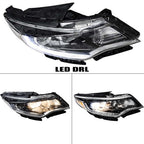 LED DRL Headlights w/ Bulbs Headlamps Left & Right for 2016-2018 for Kia Optima