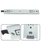 1 Pair 12 Inch 150 Lb Capacity Heavy Duty Locking Drawer Slides