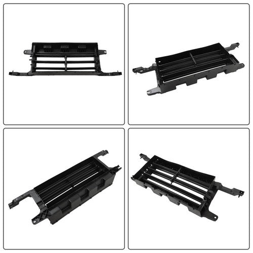 Radiator Upper+Lower Grille Shutter W/O Motor For Ford 21-22 F-150 ML3Z-8475-A