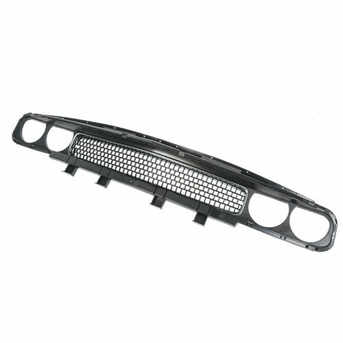Front Bumper Grille Black Chrome Trim Molding for 2008-2014 Dodge Challenger
