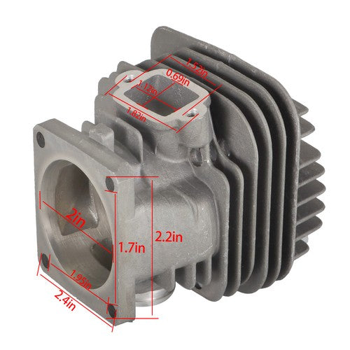 Chainsaw Cylinder Piston Kit 52mm 1128 020 1221 1128 020 1217 For Stihl MS460