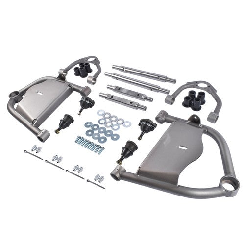Centered & Narrowed Tubular Control Arms Kit Fits Chevrolet C10 Truck 1973-1987