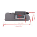 Gray Plastic Passenger Side Sunvisor With Lights And Mirror For Honda CR-V 17-22
