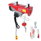 1760lbs Wired Remote Control Winch Overhead Crane Electric Wire Hoist