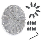 8-1/4" Jumbo Jaws Set Wood Lathe Chucks Turn Bowls Plates High-Quality