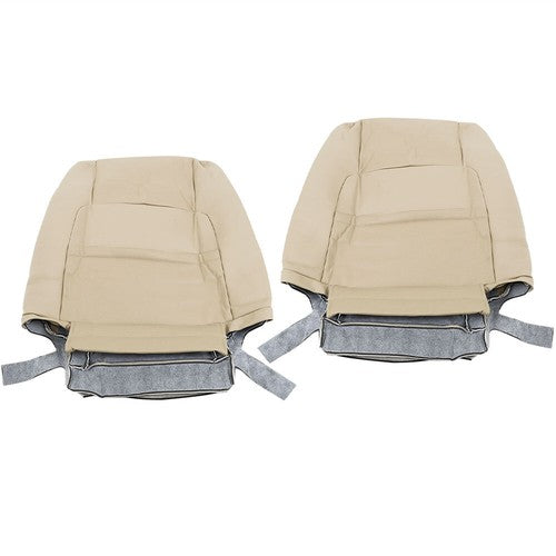 For Toyota Sequoia 2000-2007 Front Driver+Passenger Side Leather Seat Cover Tan
