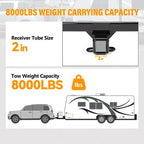 Class 3 Trailer Hitch 2 Inch Tow Receiver for Toyota RAV4 2019-2023 Powder Coated