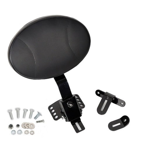 Plug In Driver Rider Backrest Pad Fit for Harley Street Electra Glide 1997-2024