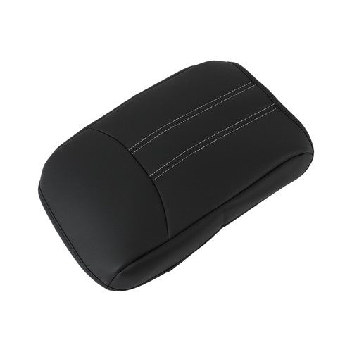 For Honda Pilot  23-24 Black Leather/White Thread Center Console Armrest Gloves
