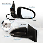Pair Mirror Power Heated Signal Right & Left Side For 2014-2019 Toyota Corolla