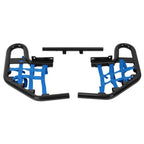 Left Right Nerf Bars Peg Heel Guards for Yamaha Raptor 660 Yfm 660R 2001 2005