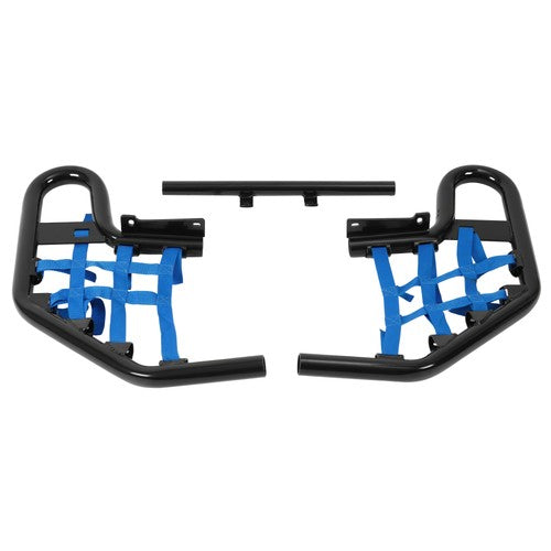 Left Right Nerf Bars Peg Heel Guards for Yamaha Raptor 660 Yfm 660R 2001 2005
