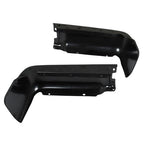 Rear Bumper Ends For Ford F150 2009-2014 Primered Steel Set Black Pair LH RH