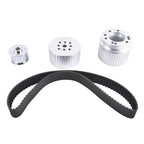 Billet Aluminum Gilmer Belt Drive Pulley Kit for Chevy BBC 396 427 454 SWP/LWP